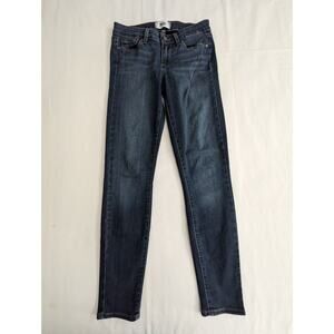 Paige Verdugo Ankle Womens Size 25 (0) Blue Jean Skinny Mid Rise Dark USA Made